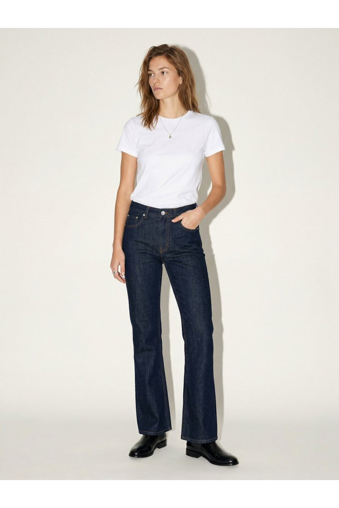 LTB Vionne High Bleu marine Indigo Pantalon - Multicolore