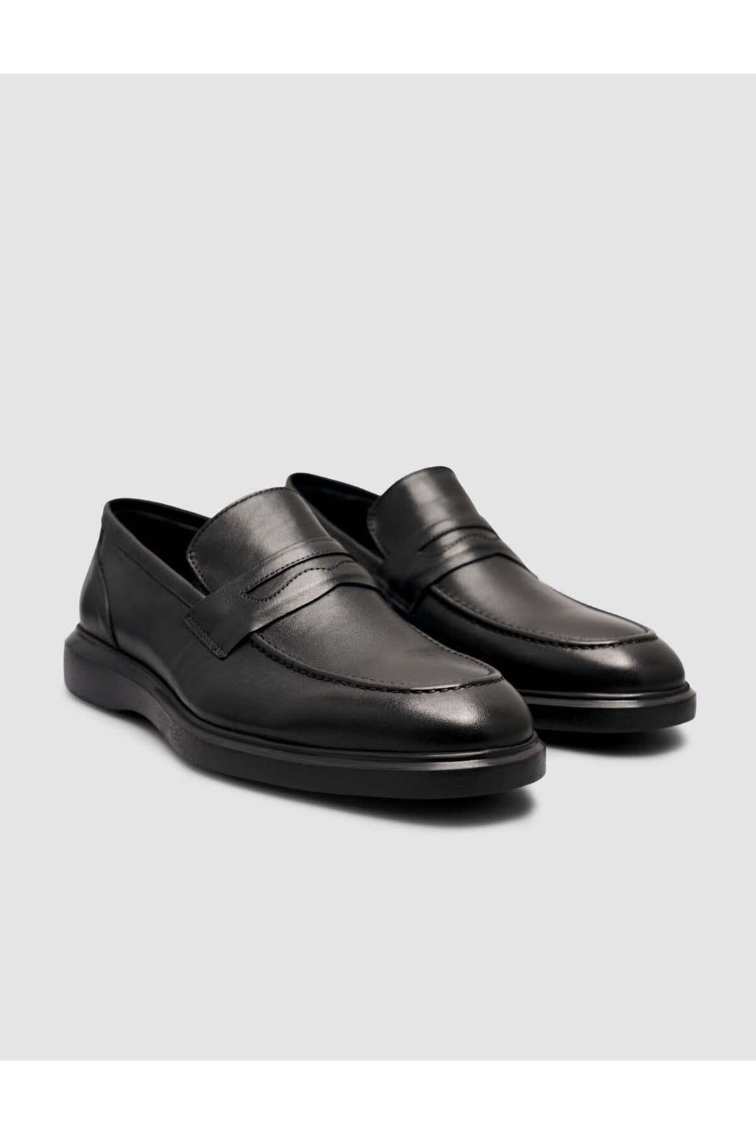 Cabani Shoes %100 Cuir véritable Mocassins pour hommes en Noir - Noir