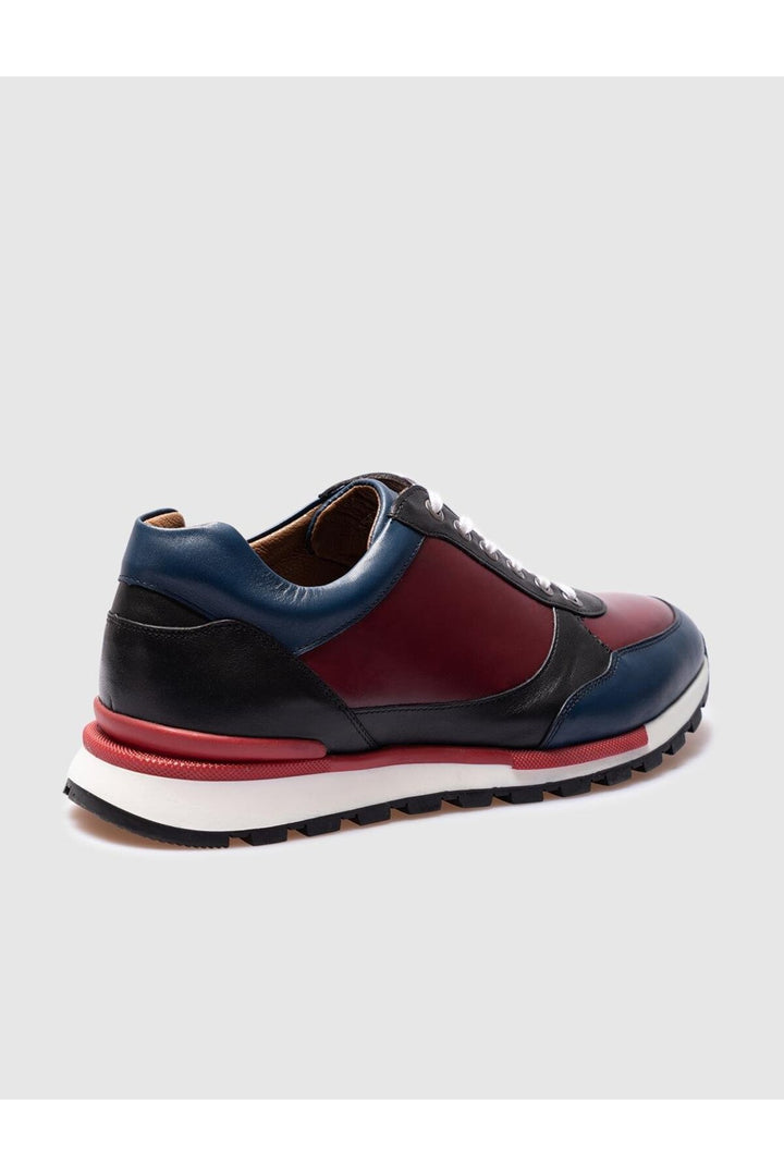 Cabani Shoes Light Termo Semelle Cuir Véritable Noir À Lacets Chaussures de Sport pour Homme - Noir
