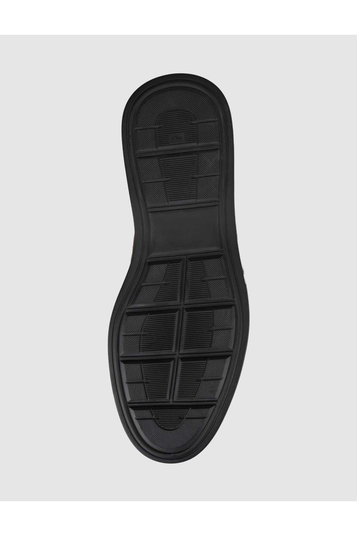Cabani Shoes Chaussures Loafer pour hommes en cuir véritable en daim noir - Noir
