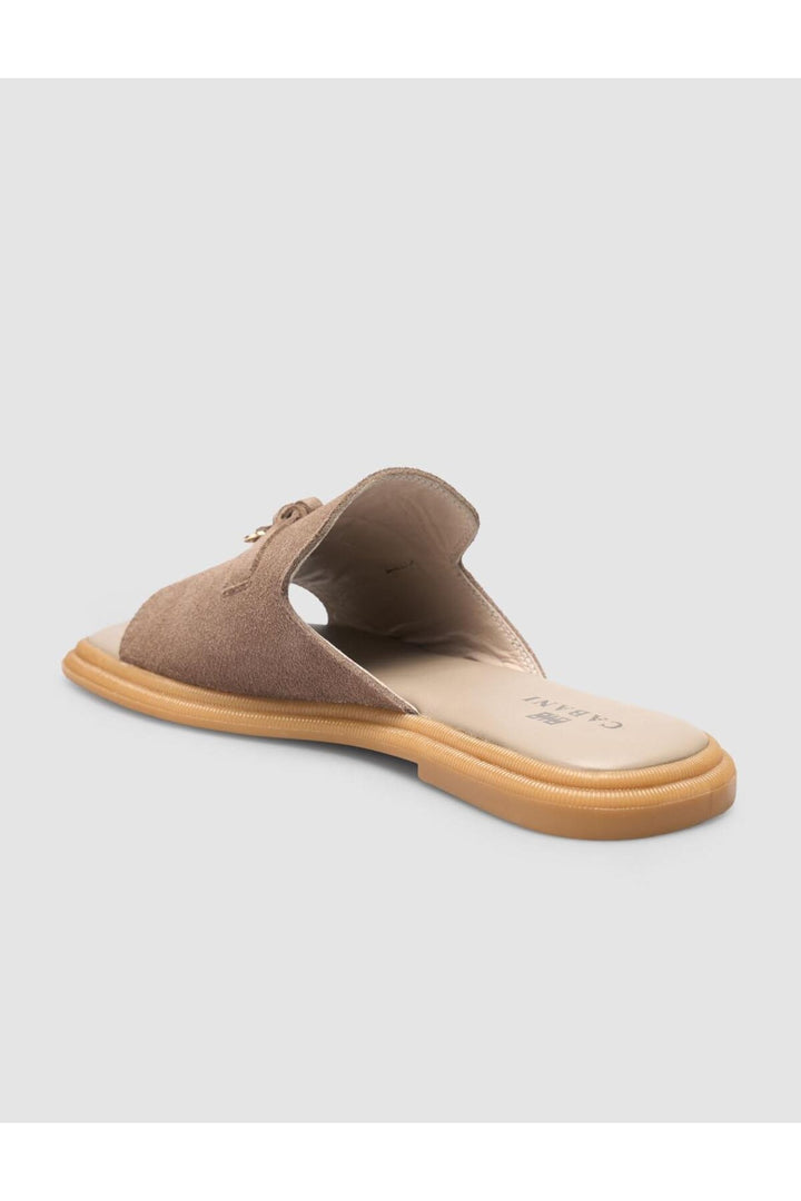 Cabani Shoes %100 Cuir véritable Sandales femmes marron - Marron