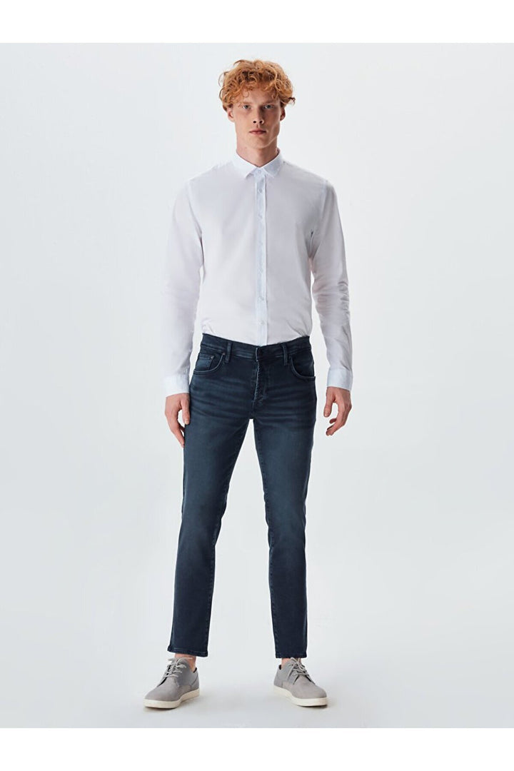 LTB Pantalon en jean slim Lawrıe à taille basse