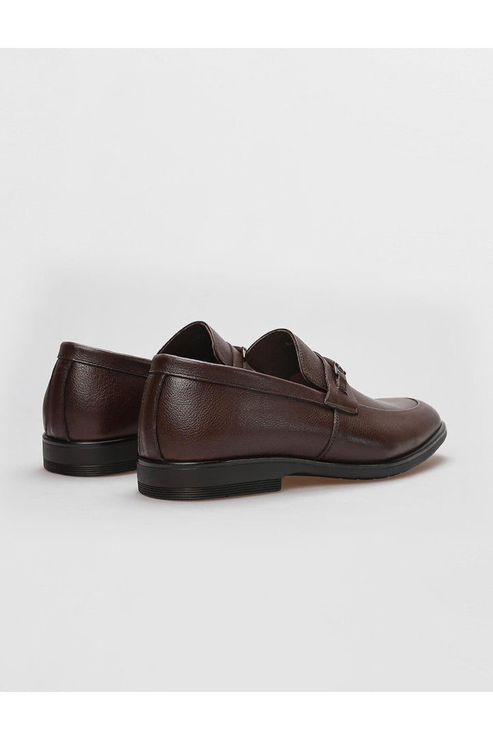 Cabani Shoes Chaussures classiques pour hommes en cuir véritable marron - Multicolore