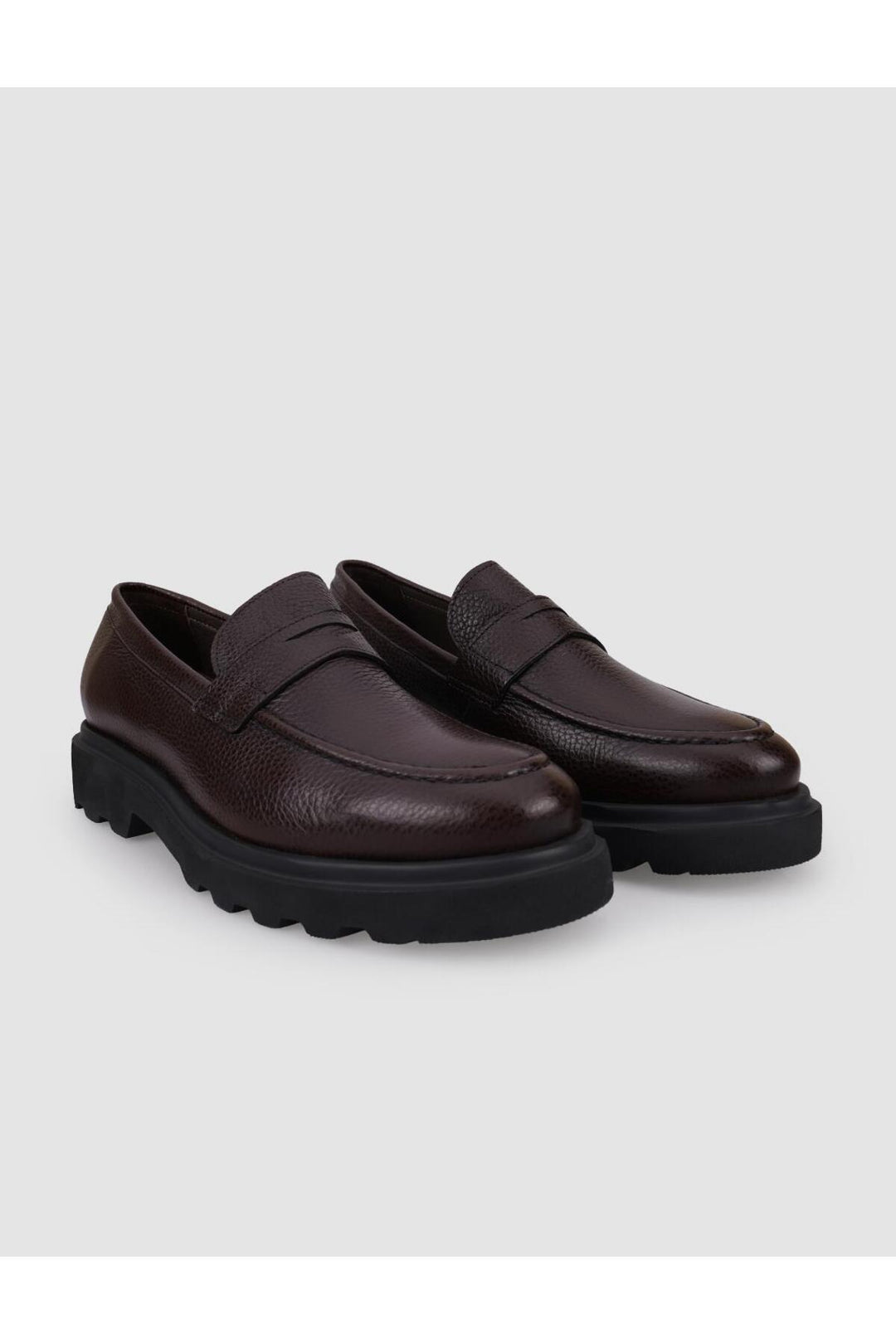 Cabani Shoes Chaussures de ville pour hommes en cuir véritable marron 100% - Multicolore