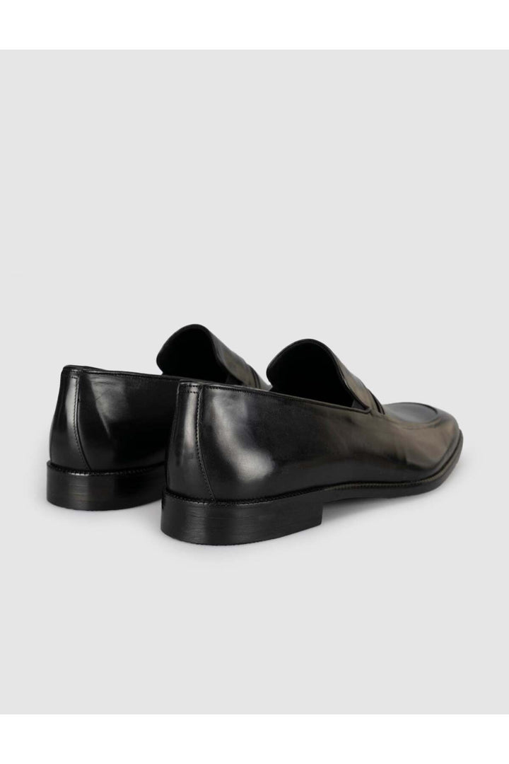 Cabani Shoes Chaussures classiques pour hommes en cuir noir premium - Multicolore