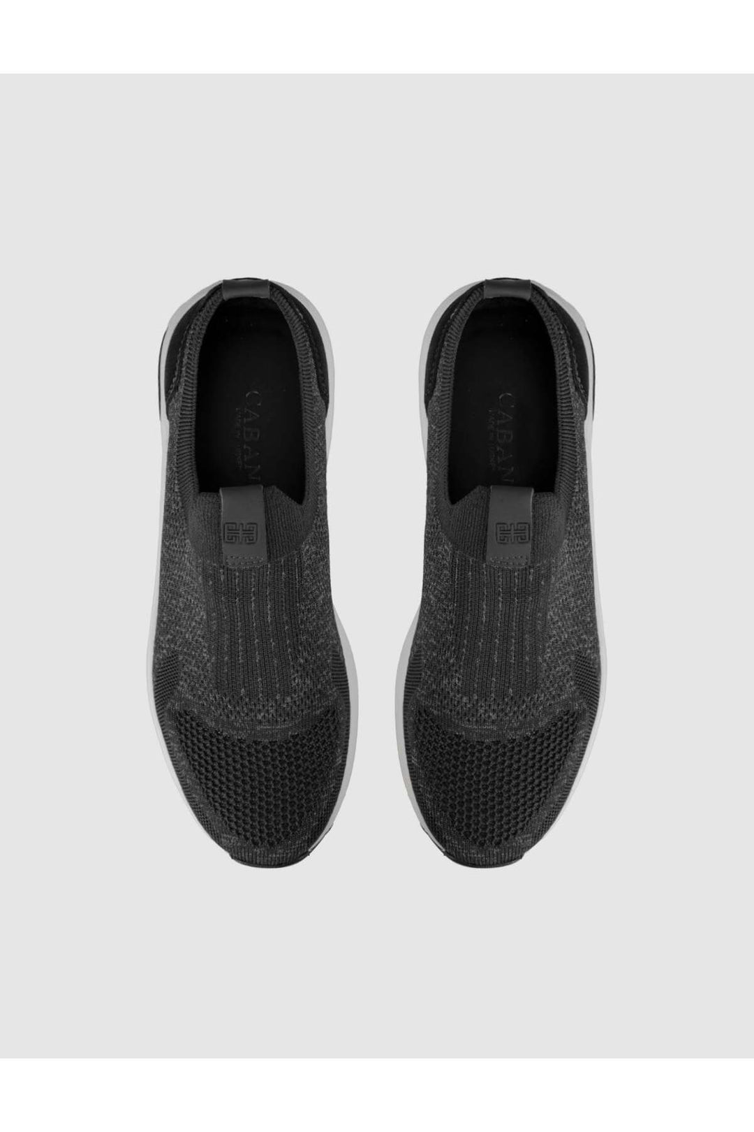 Cabani Shoes Sneaker homme en tricot noir - Multicolore
