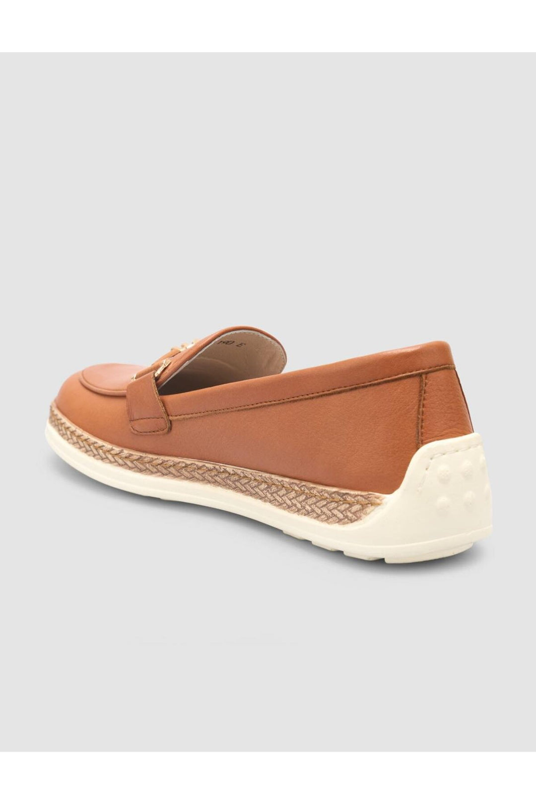 Cabani Shoes %100 Cuir véritable Mocassins femme Tabac - Tabac