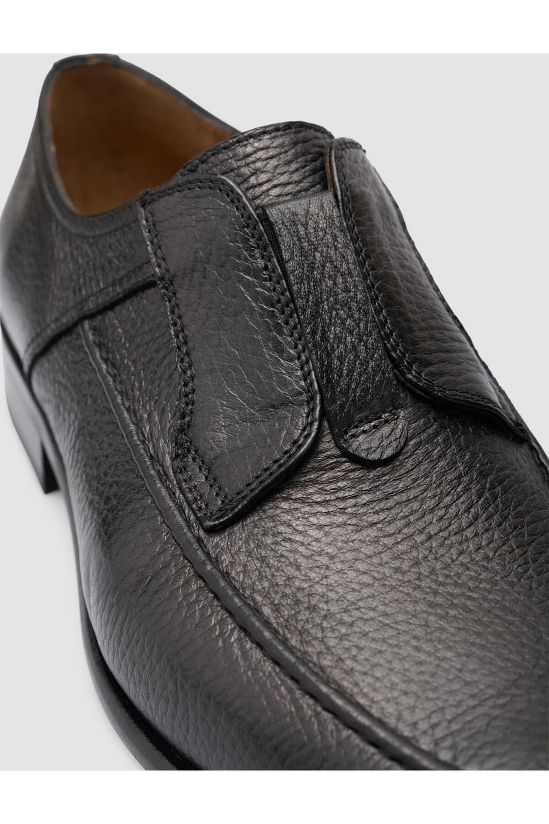 Cabani Shoes %100 Cuir véritable Chaussures classiques pour hommes noires - Multicolore