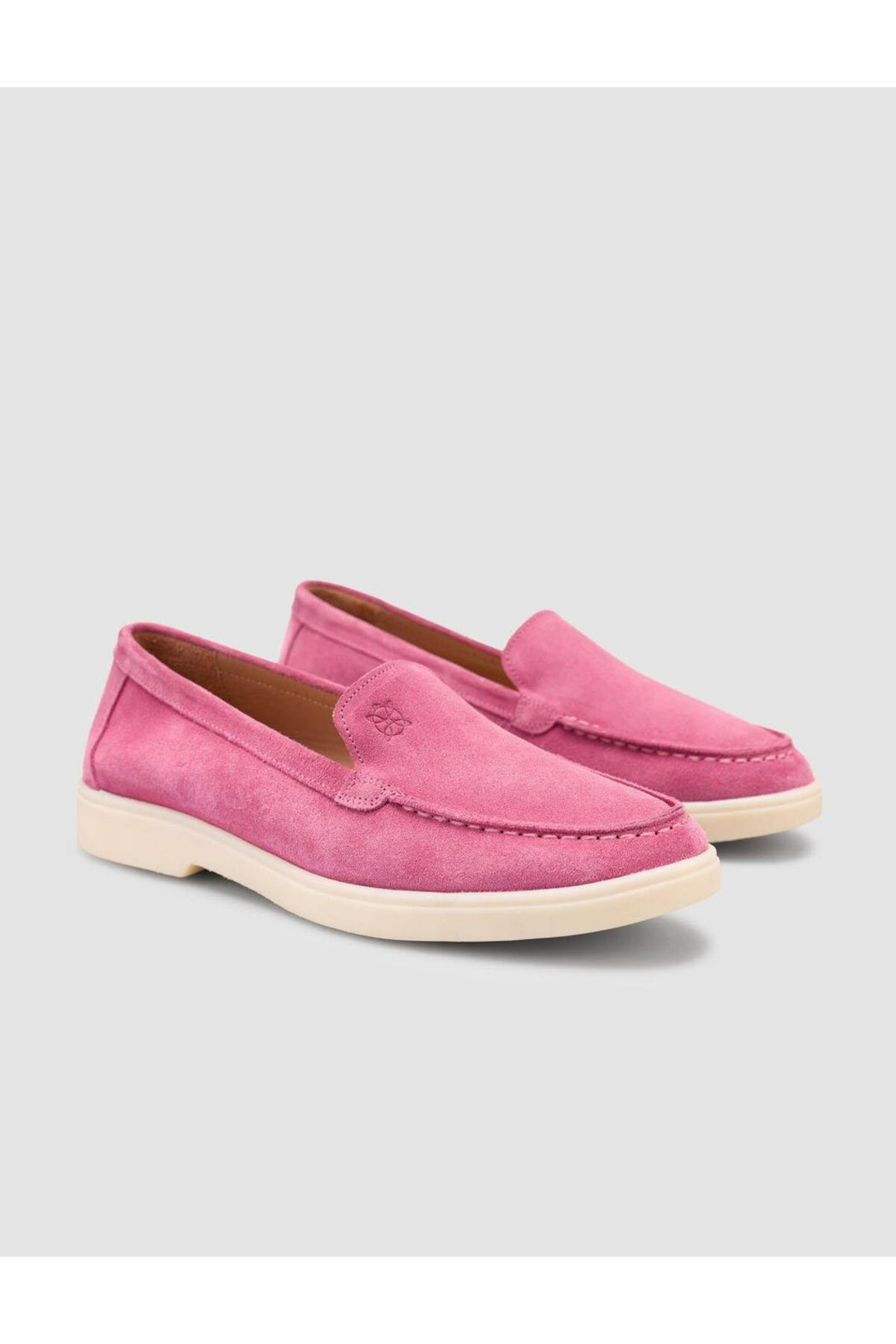 Cabani Shoes MonaMae 100% Cuir Véritable Mocassins Femme Suédé Rose - Rose