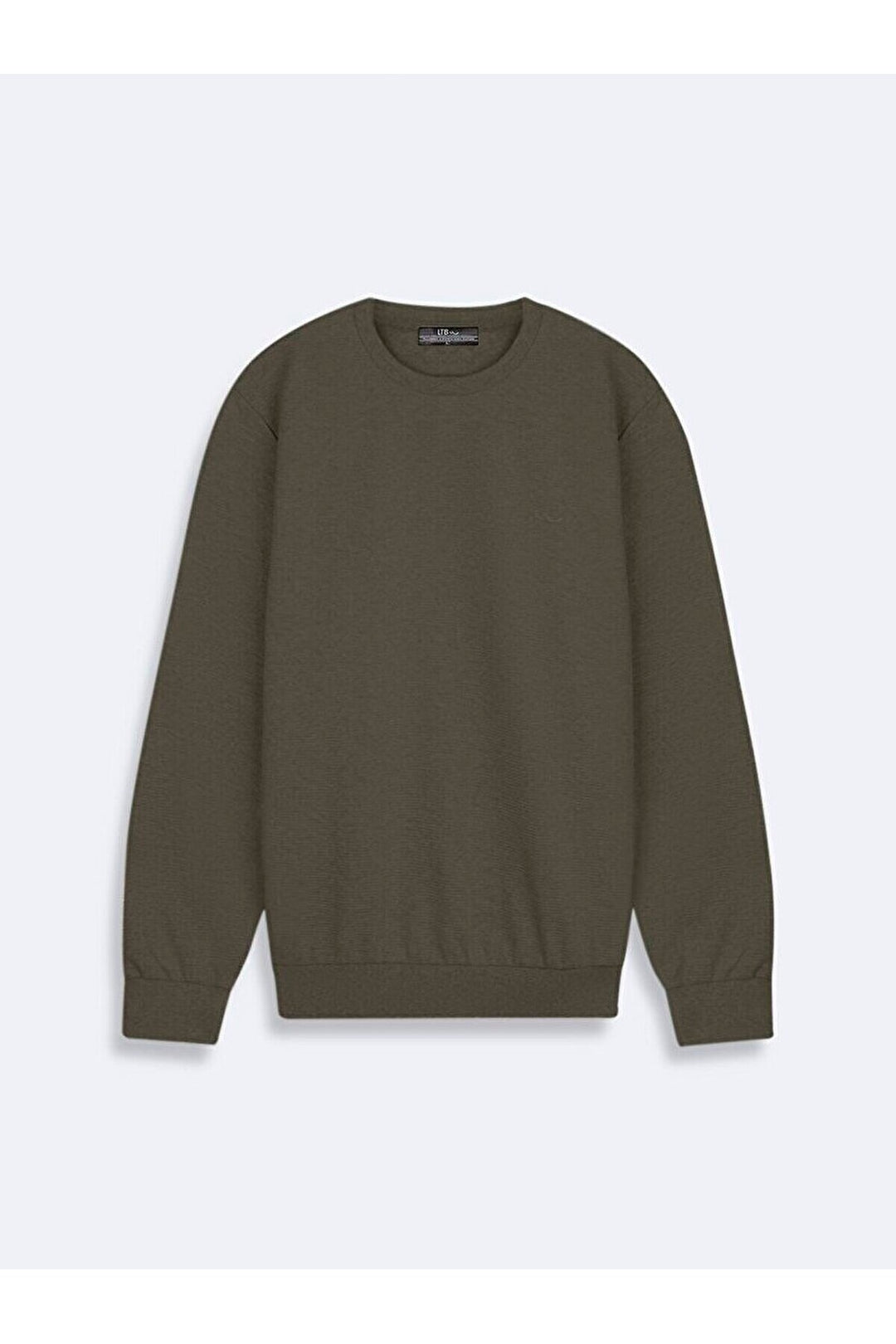 LTB Sweat-shirt vert à manches longues avec encolure en O - Vert_13878
