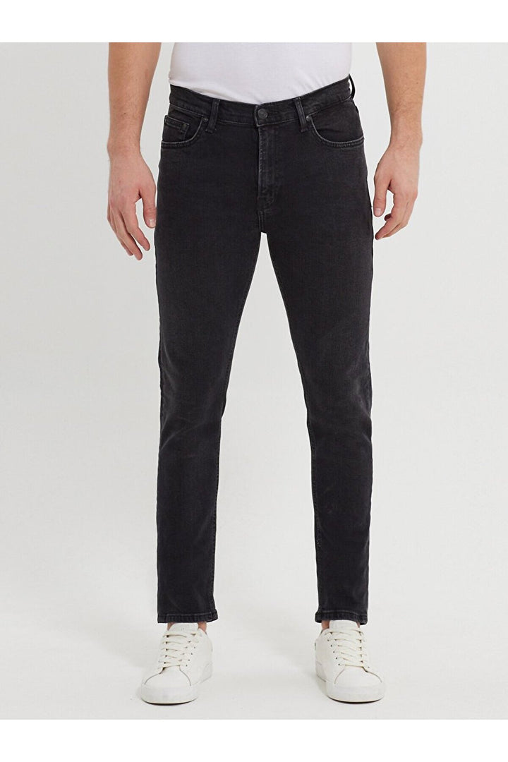 LTB Smarty Jean Pantolon Taille Moyenne Étroit - karişik_53967