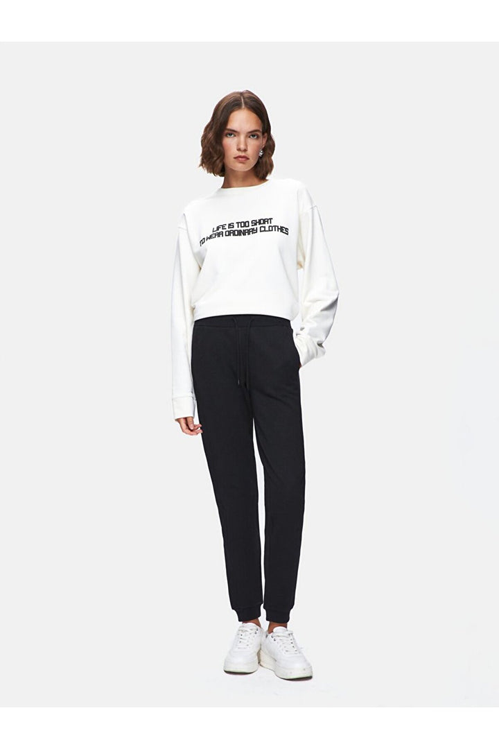 LTB Pantalon de survêtement Wobile noir pour femmes 0112583416617230000-200