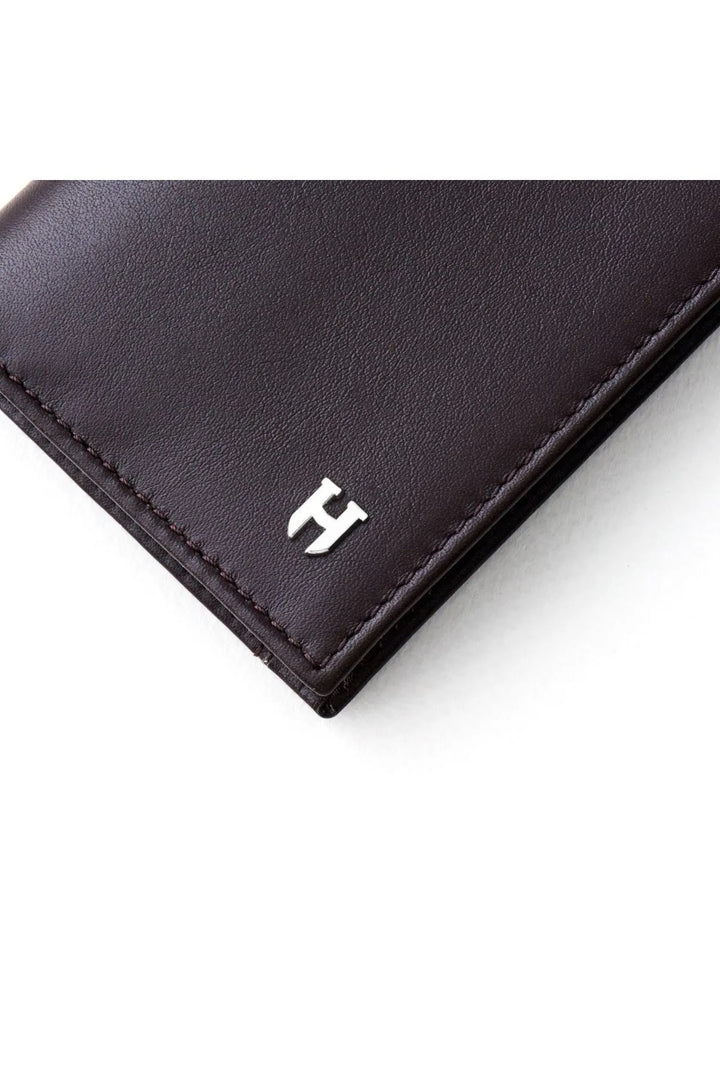 Helmbrook Portefeuille en cuir véritable pour homme multi-baie protégé par RFID Café Townsend avec porte-cartes