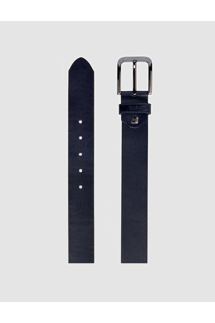 Cabani Shoes %100 Cuir Véritable Ceinture Classique Homme Bleu marine - Bleu marine
