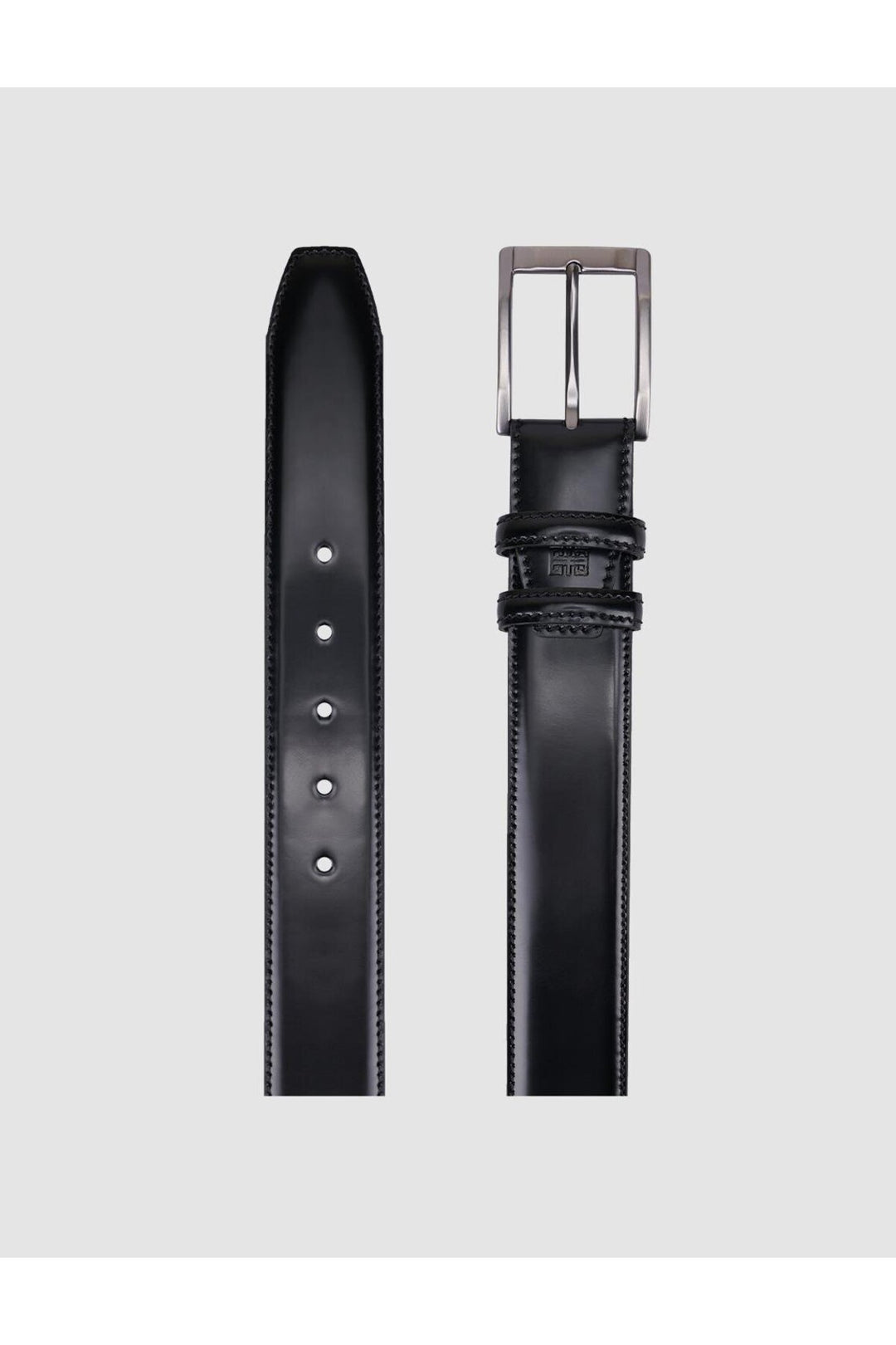 Cabani Shoes %100 Cuir véritable Noir Ceinture quotidienne pour homme 4 cm - Noir