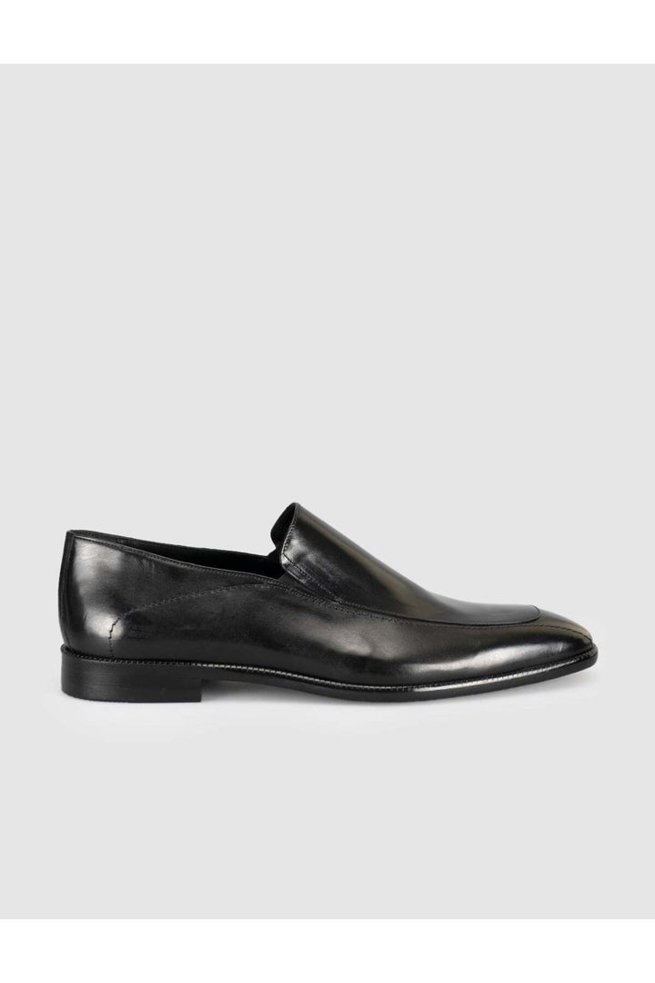Cabani Shoes Chaussures classiques pour hommes en cuir noir premium - Multicolore