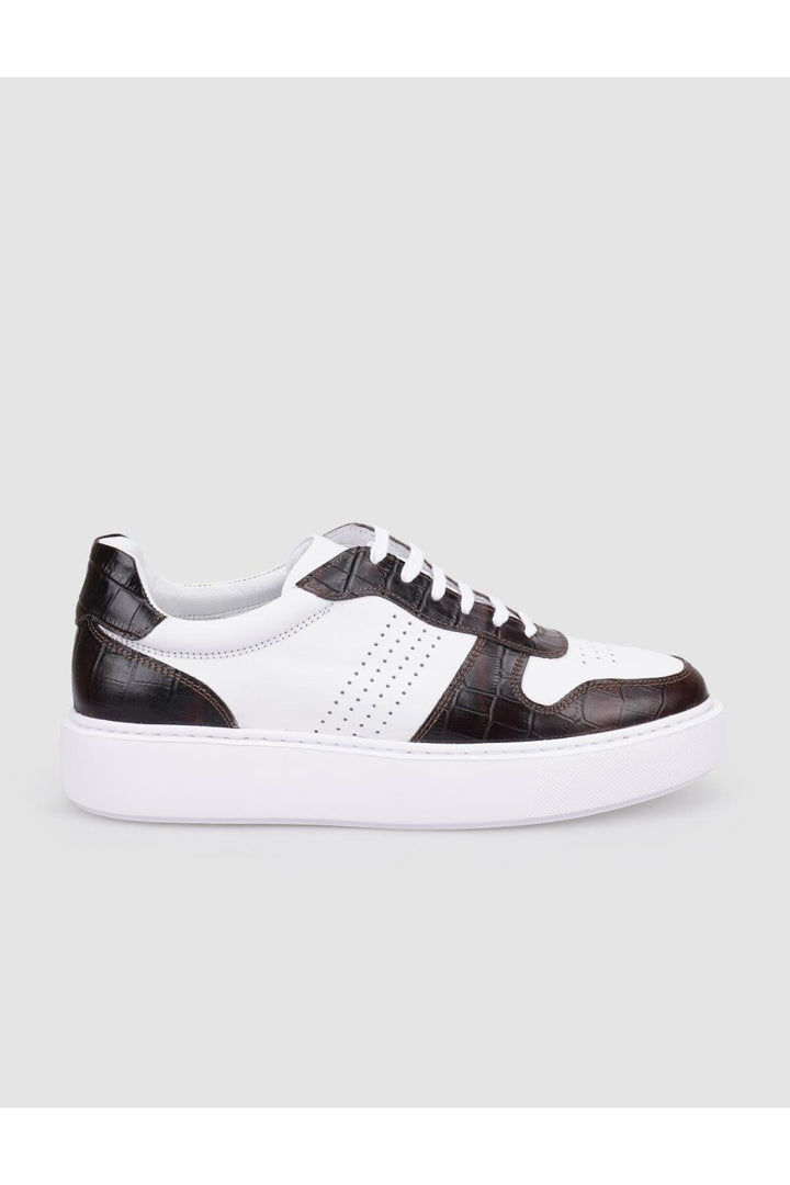 Cabani Shoes %100 Cuir véritable Blanc - Blanc