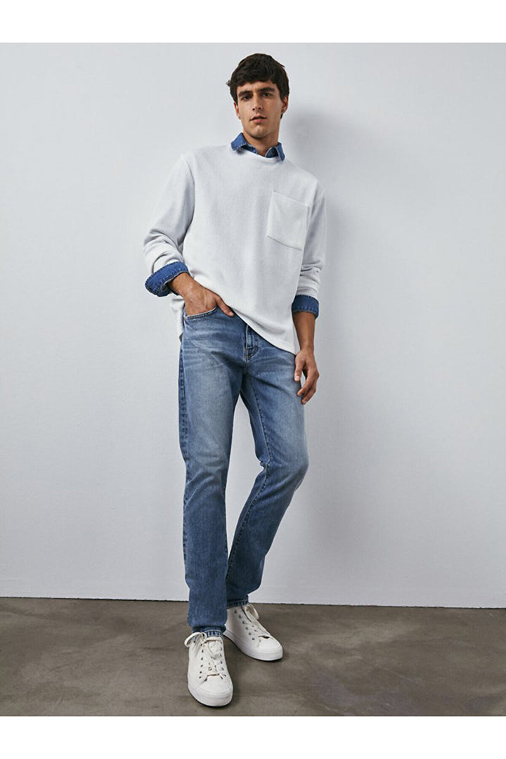 LTB Pantalon taille moyenne Louise Y Narrow Leg
