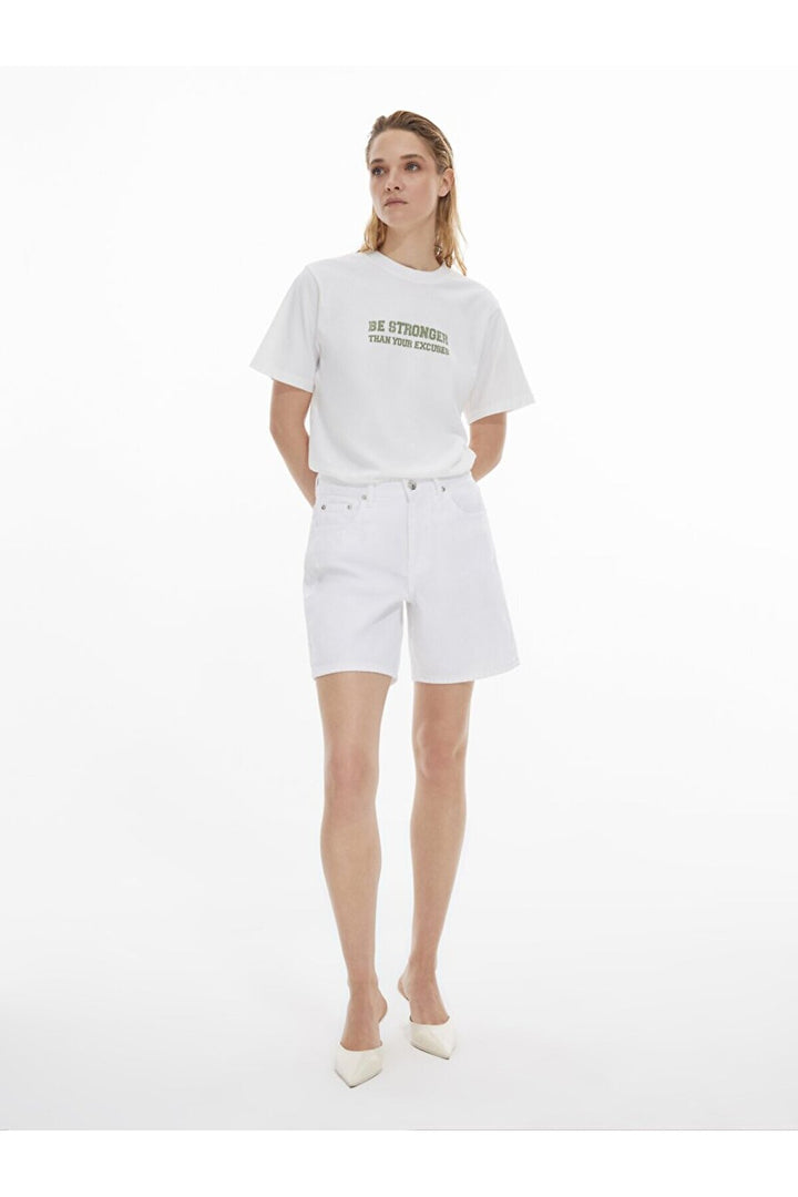 LTB Short en jean coupe classique Lızzıe