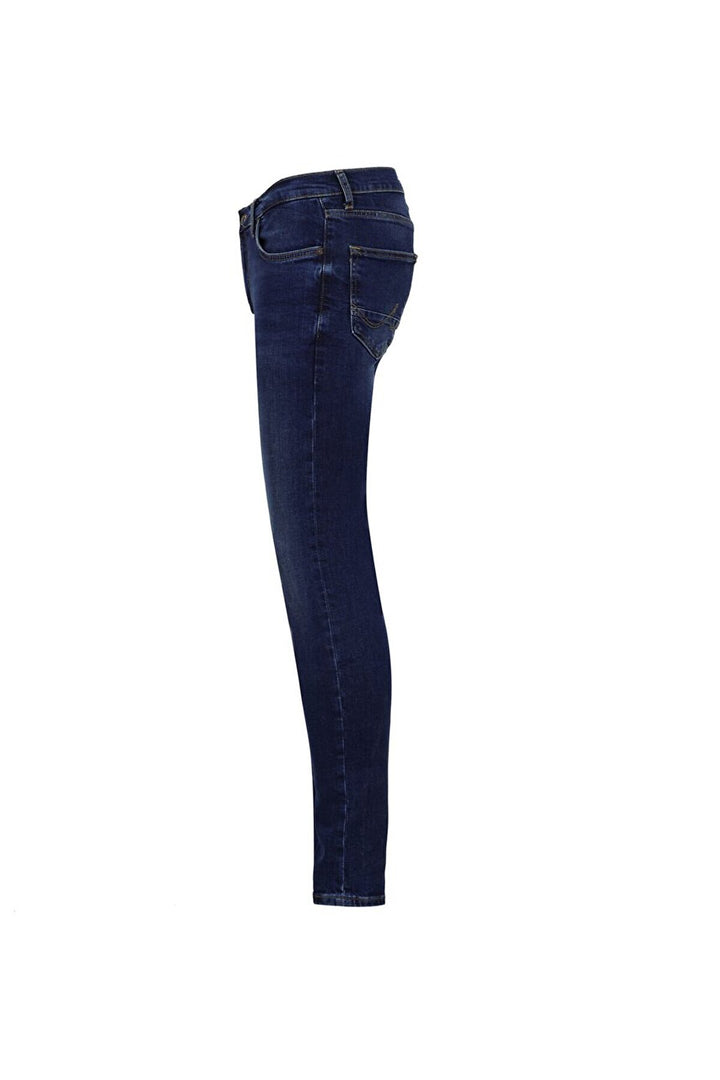 LTB Pantalon en Jean Taille Moyenne Smarty Y Jambe Étroite - Bleu
