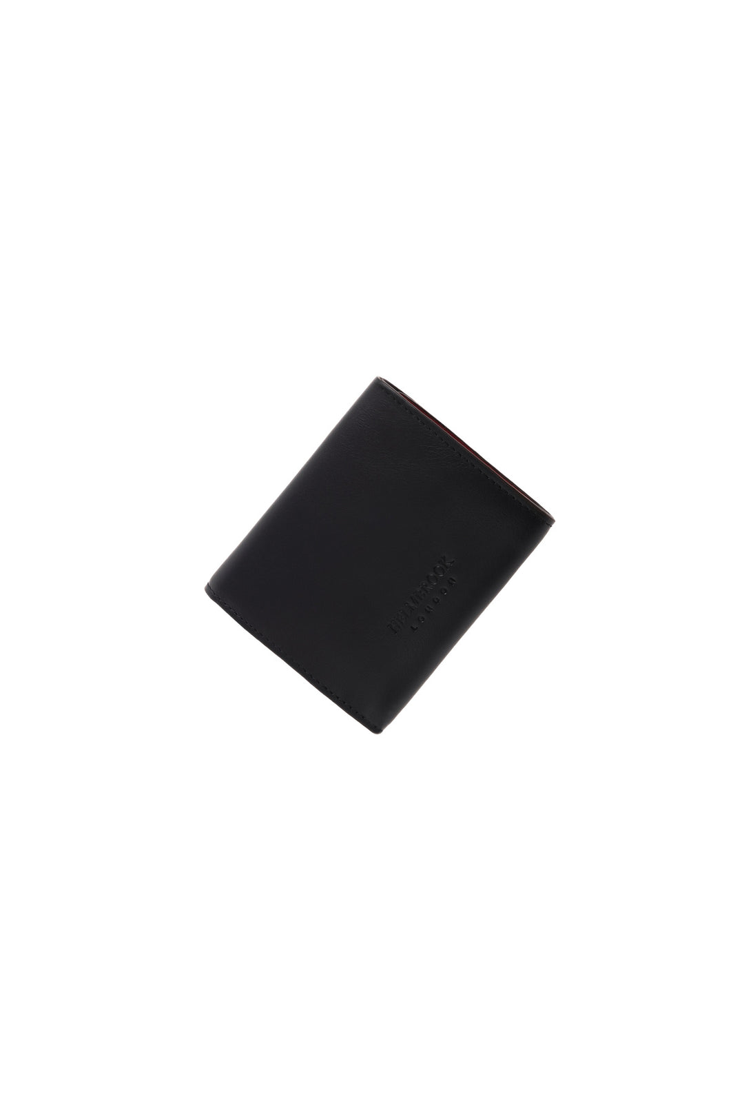 helmbrook Grand portefeuille pour femme Eleanor en cuir véritable Black-taba avec fermeture à glissière fabriquée à la main Rfid Protégé Couvercle Fermeture Éclair