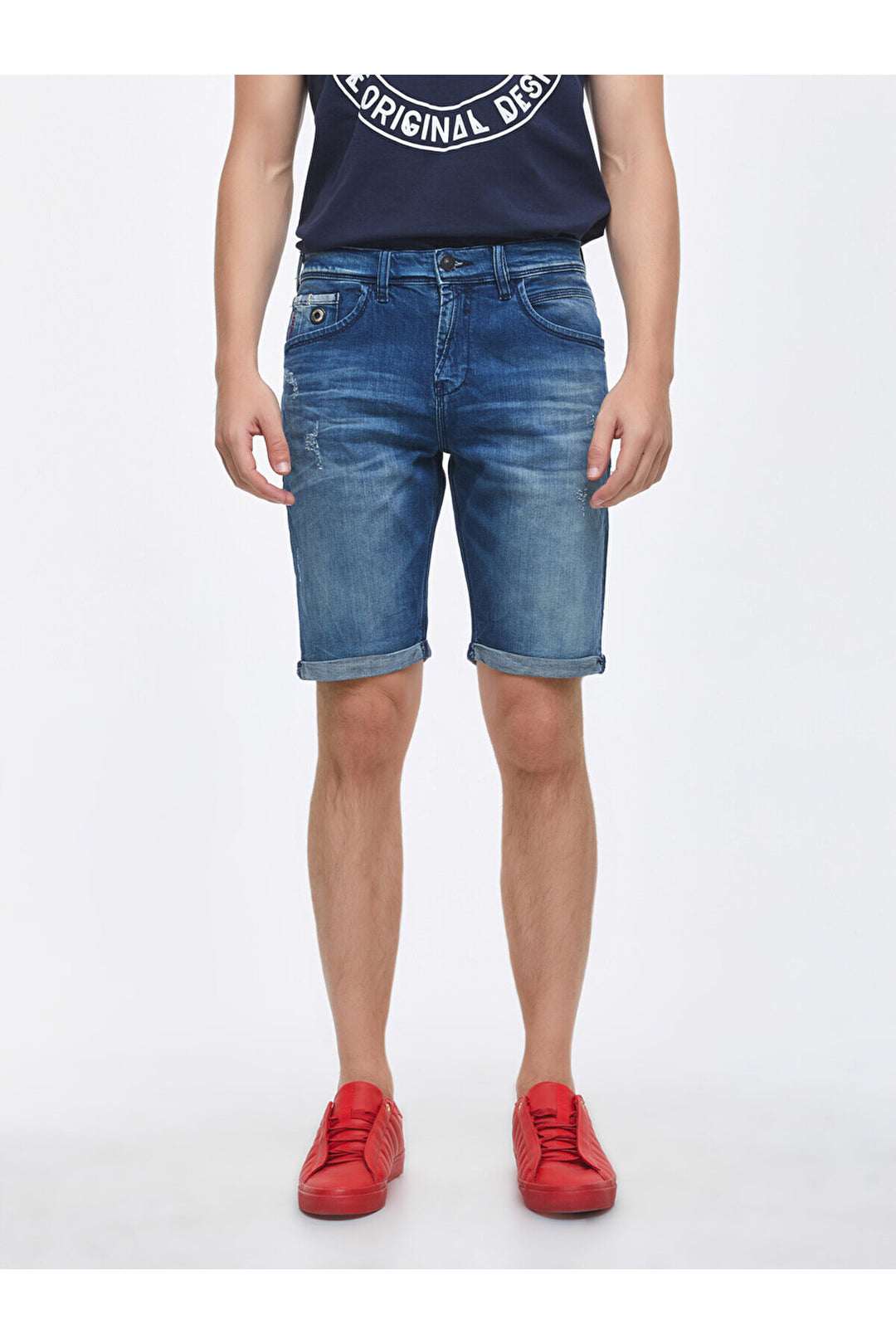 LTB Jean Lance Slim Fit Bermuda - Bleu_