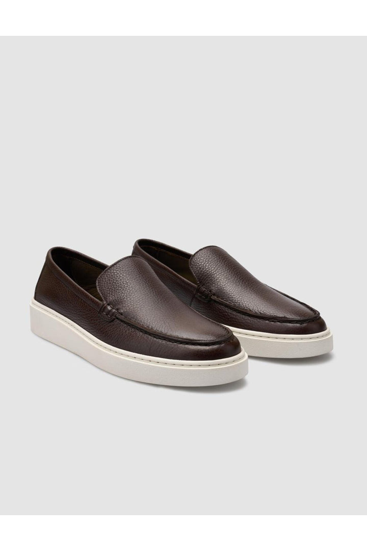Cabani Shoes %100 Cuir véritable Mocassins pour hommes marron - Multicolore