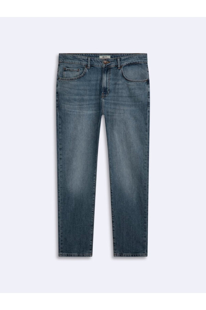 LTB Pantalon Jean Mid Indigo Slim Tapered Renar L - mid Indigo
