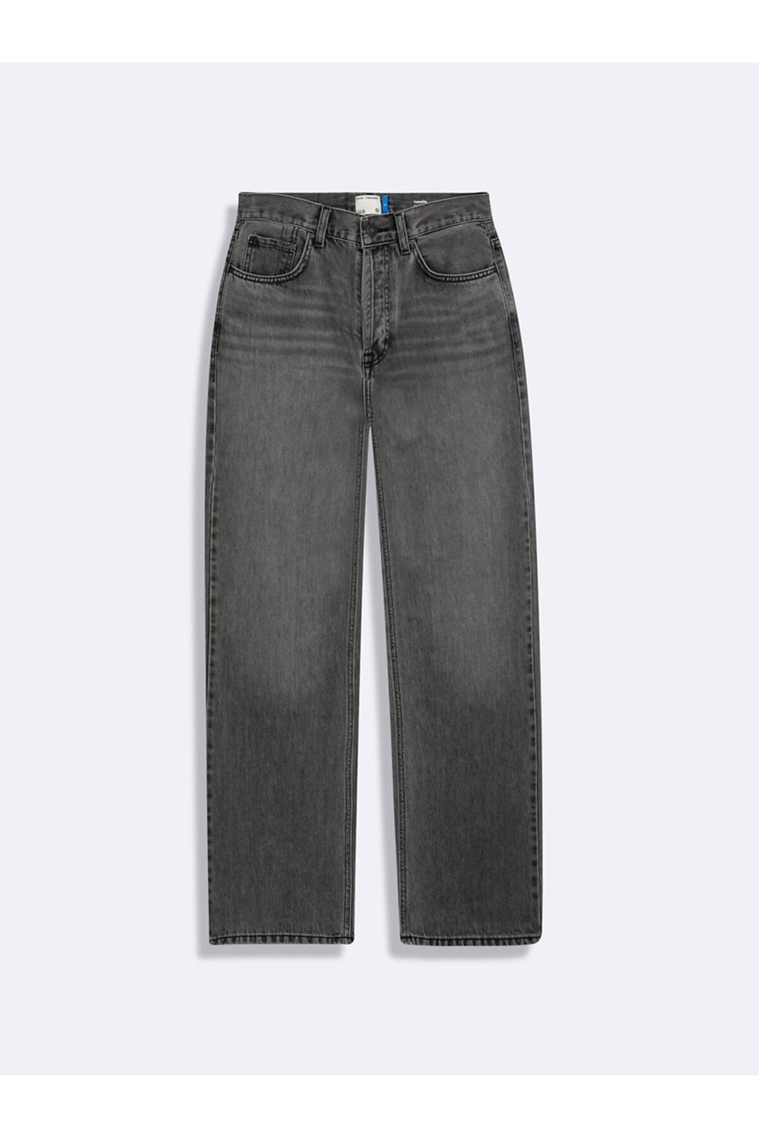 LTB Pantalon en jean bleu taille haute jambes droites Vanetta