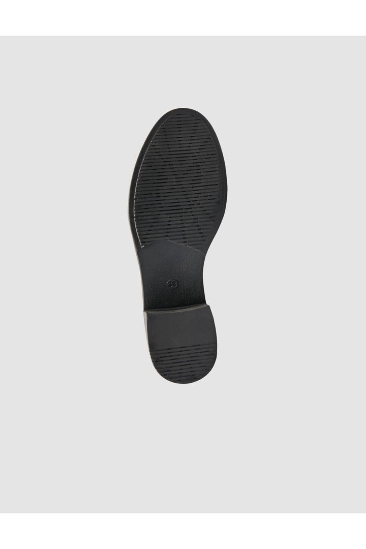 Cabani Shoes Bottines à talons pour femmes en cuir véritable noir avec clous à 100%. - Multicolore