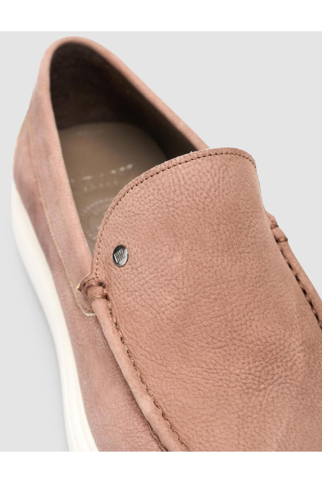 Cabani Shoes Mocassins pour hommes en nubuck tabac - Tabac