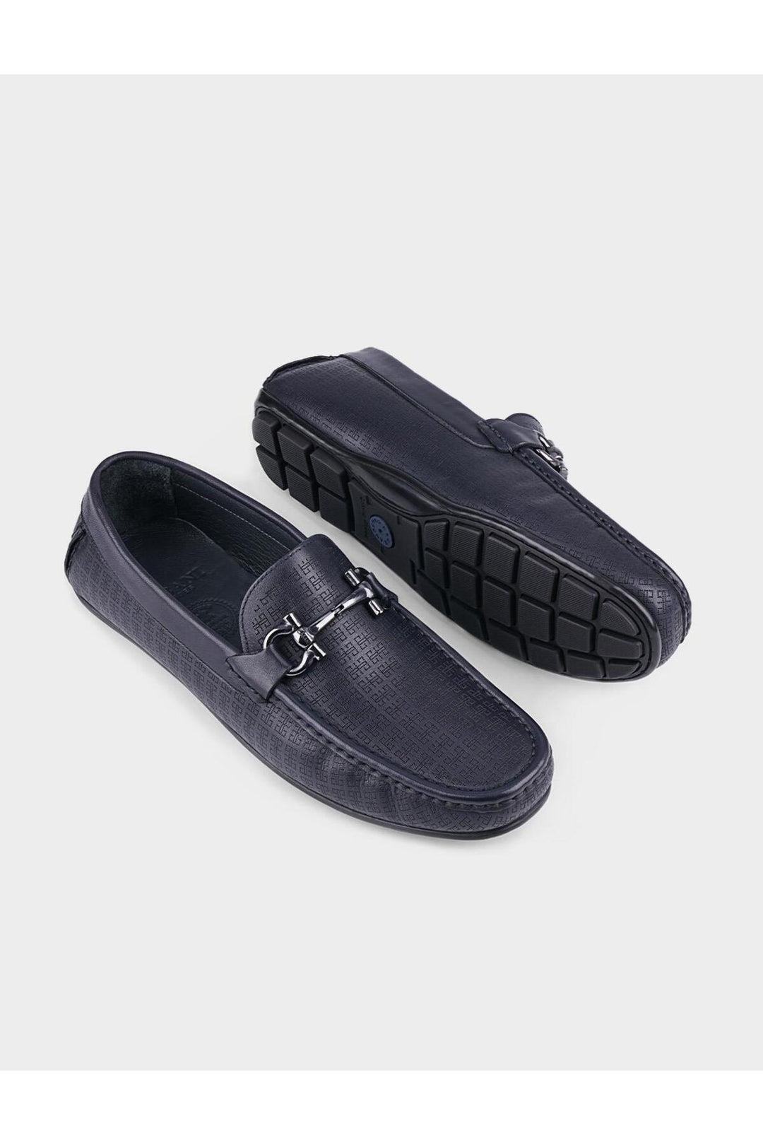 Cabani Shoes Chaussures Loafer pour Homme en Cuir Véritable Bleu marine - Bleu marine