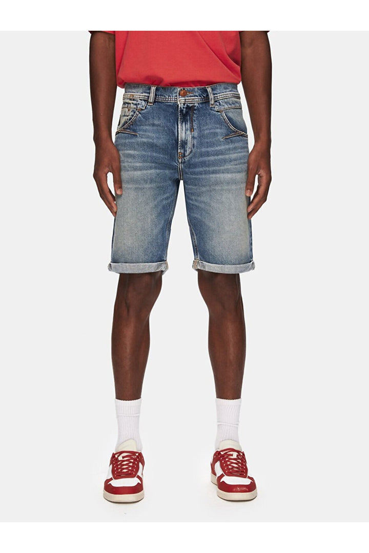 LTB Jean taille mi-haute darwinien Bermuda