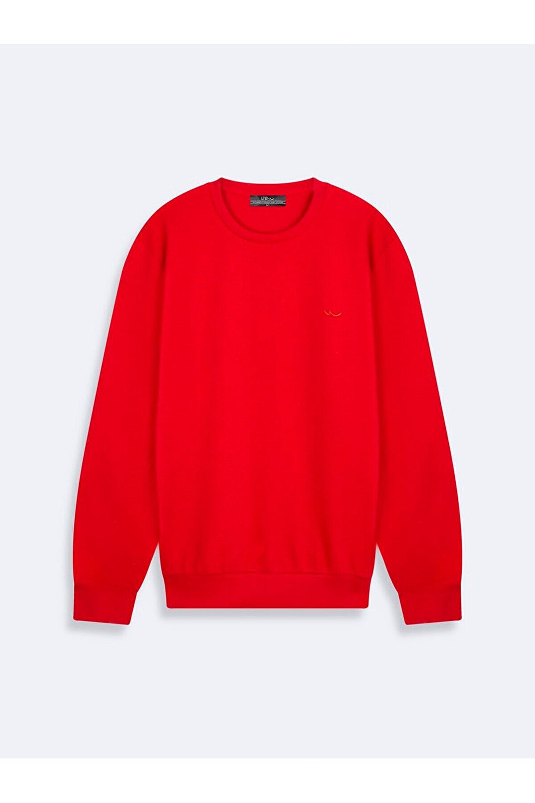 LTB Sweat-shirt rouge à manches longues et col en O