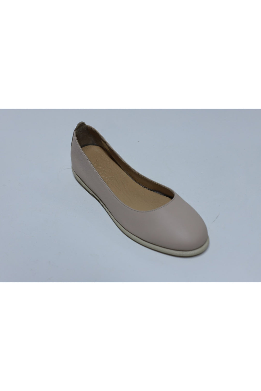 Wavelys nappa ballerine - Noisette