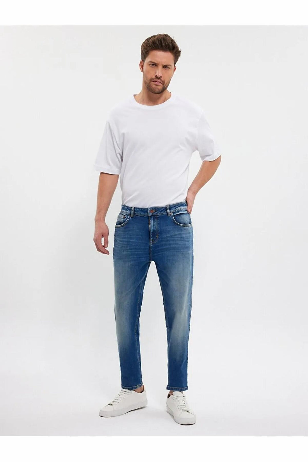 LTB Alessio Cleo Wash Pantalon en Jean pour Homme - orta Bleu_55492