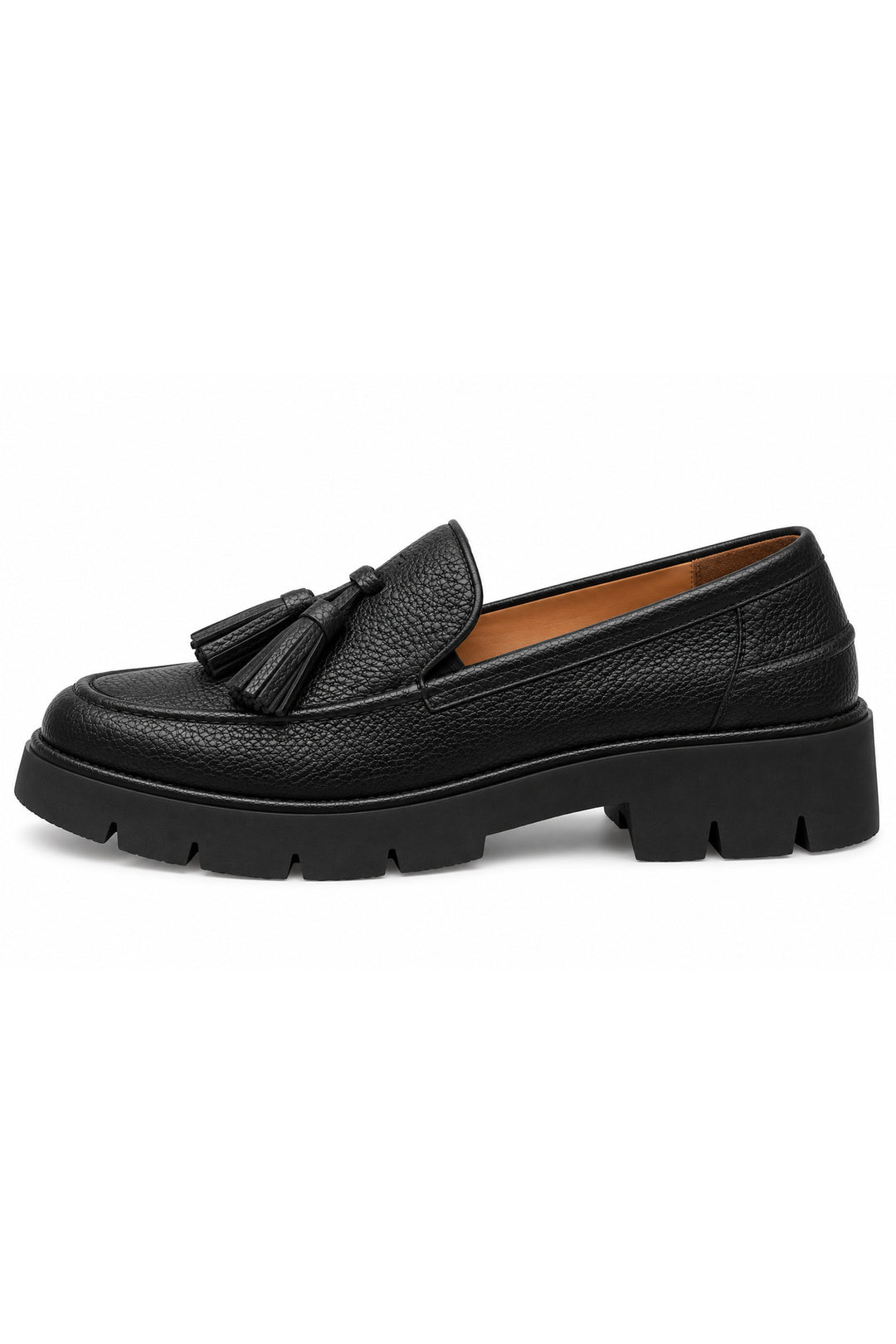 Wavelys ZAYN Chaussures Loafers Élégantes en Cuir Suédé Véritable pour Femmes - Noir