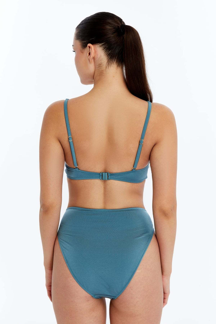 Lovely Things CRYSTAL Haut de bikini balconnet - Bleu
