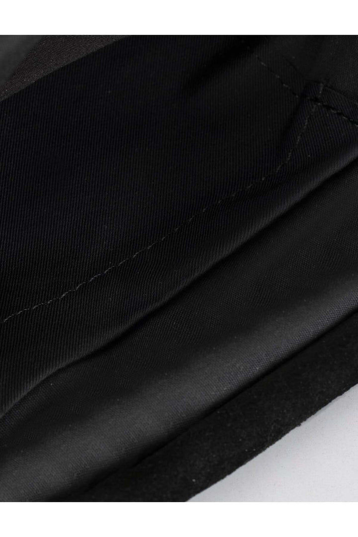 Cabani Shoes Sac à main pour femme en cuir de veau véritable avec chaîne noire. - Multicolore