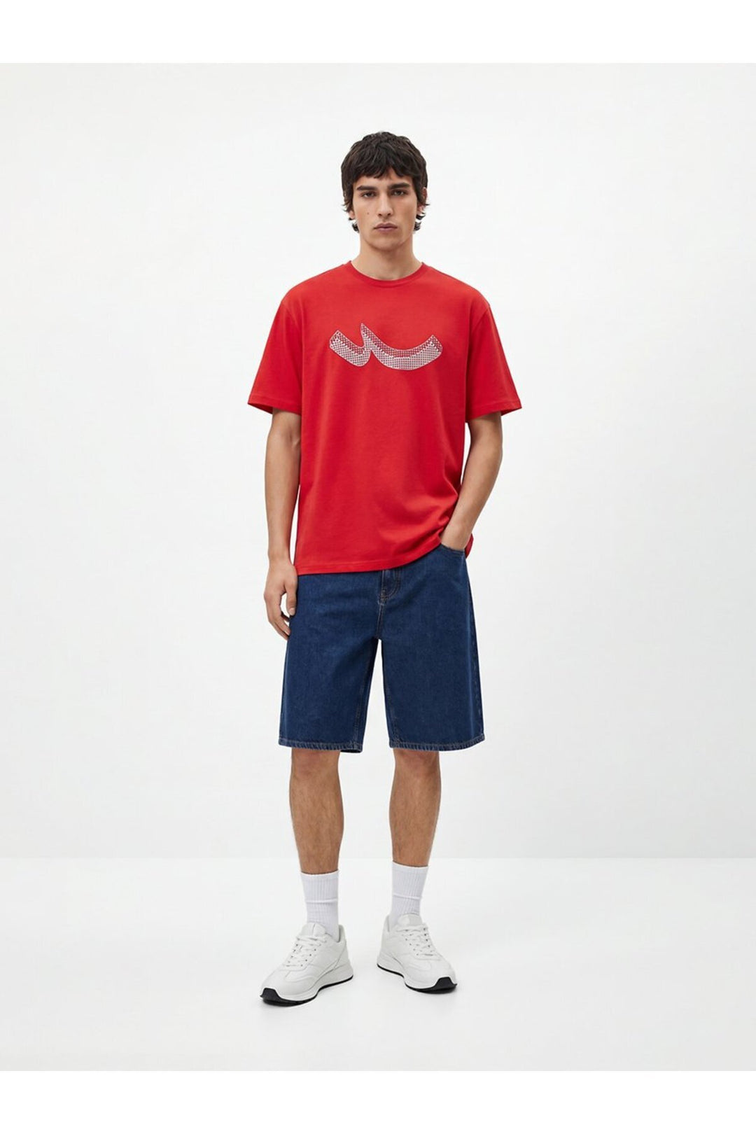 LTB T-shirt rouge avec logo - Multicolore