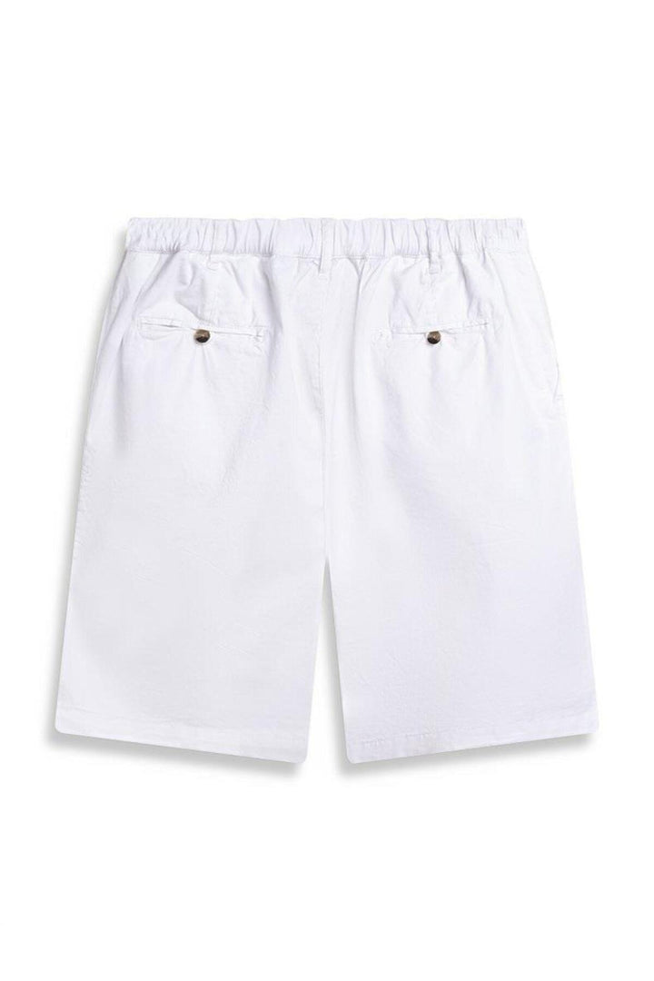 LTB Short FEBEHO basc midi gabardine regular blanc 14020
