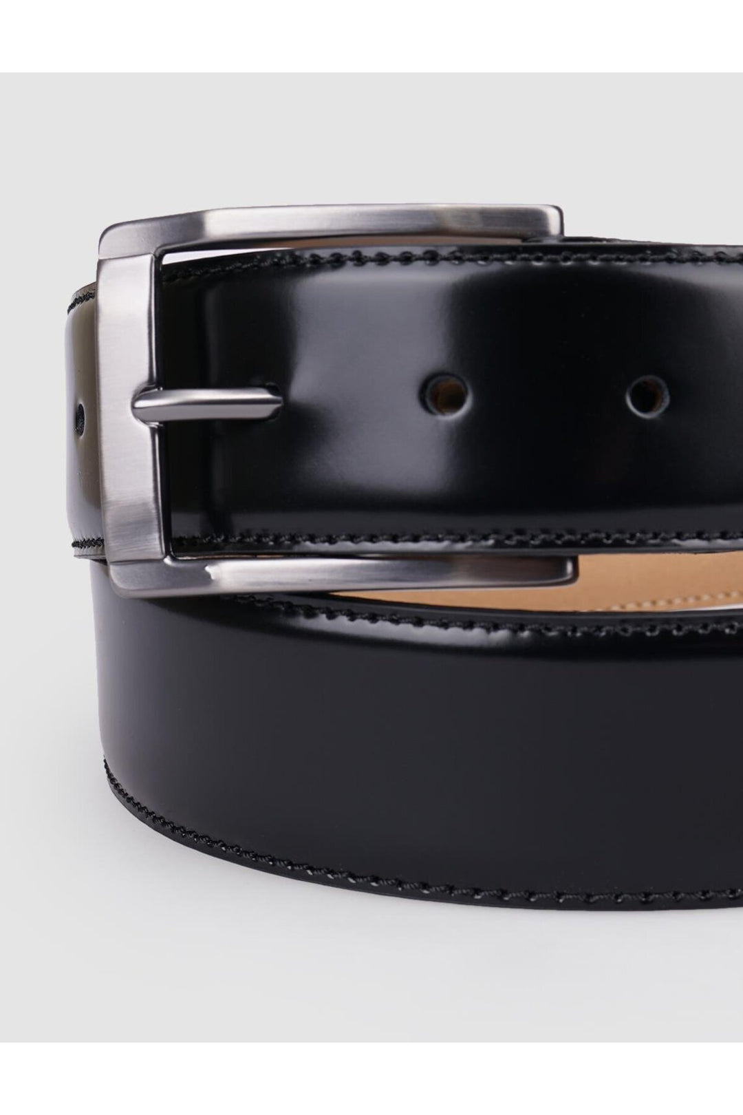 Cabani Shoes %100 Cuir véritable Noir Ceinture quotidienne pour homme 4 cm - Noir