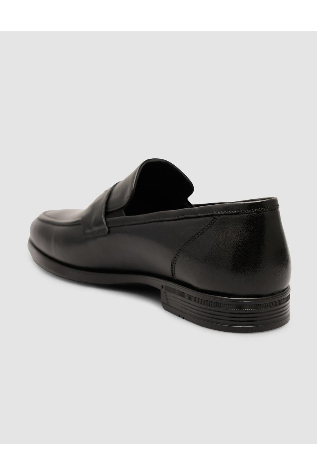 Cabani Shoes %100 Cuir Véritable Chaussures Loafers Classiques Noires pour Hommes - Noir