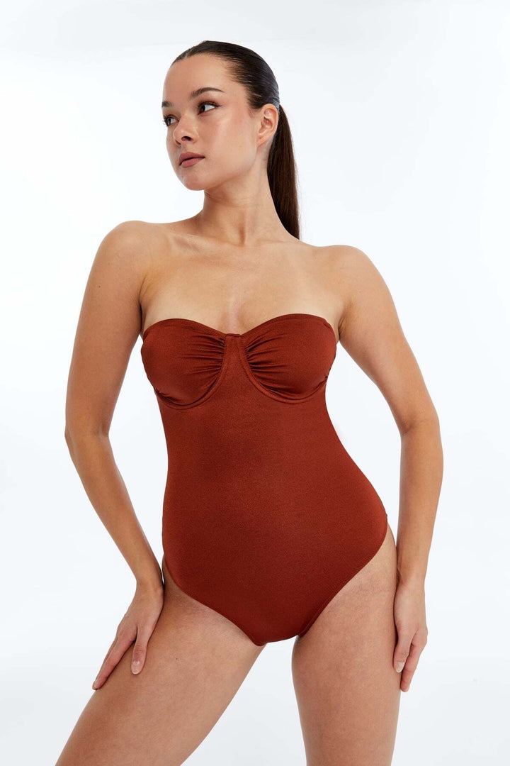 Lovely Things Maillots de bain balconnet ALESSIA - Cannelle