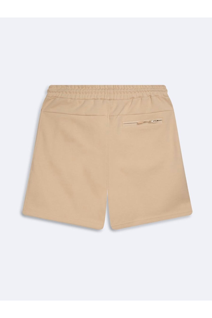LTB Short sportif beige avec détails de couture et fermeture éclair - Beige