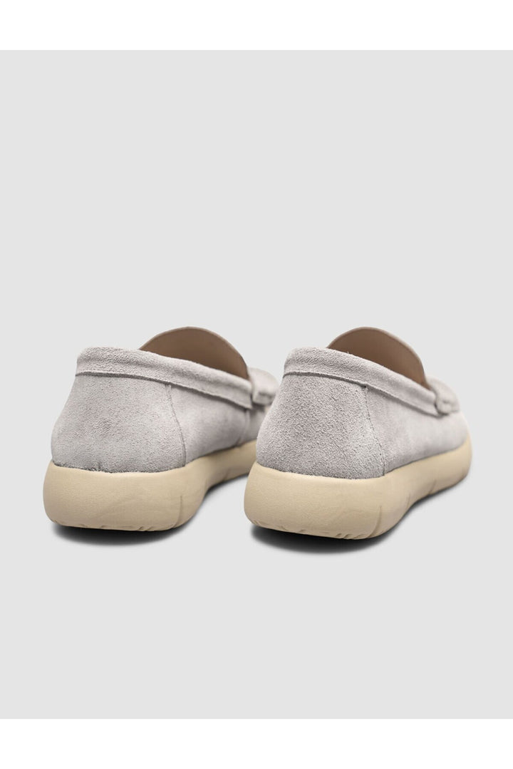 Cabani Shoes Chaussures Loafer pour Homme en Cuir Véritable Gris - Gris