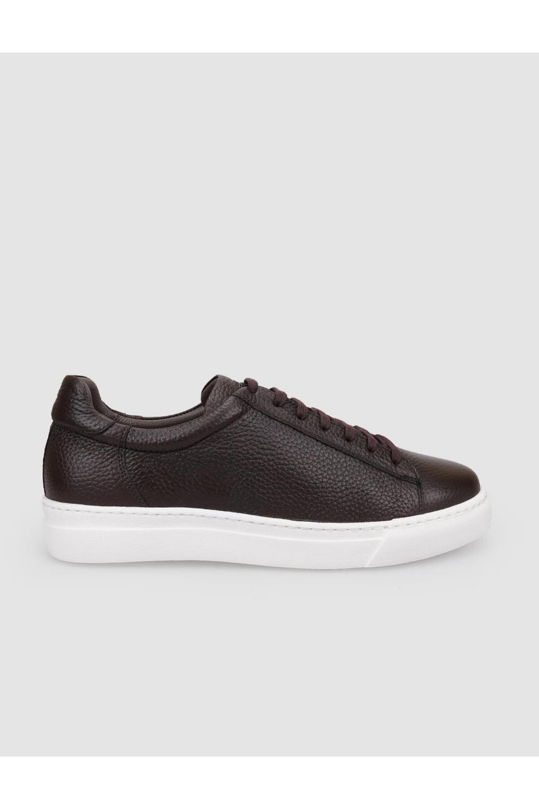 Cabani Shoes %100 Cuir Véritable Chaussures de Sport pour Hommes à Lacets Marron - Marron