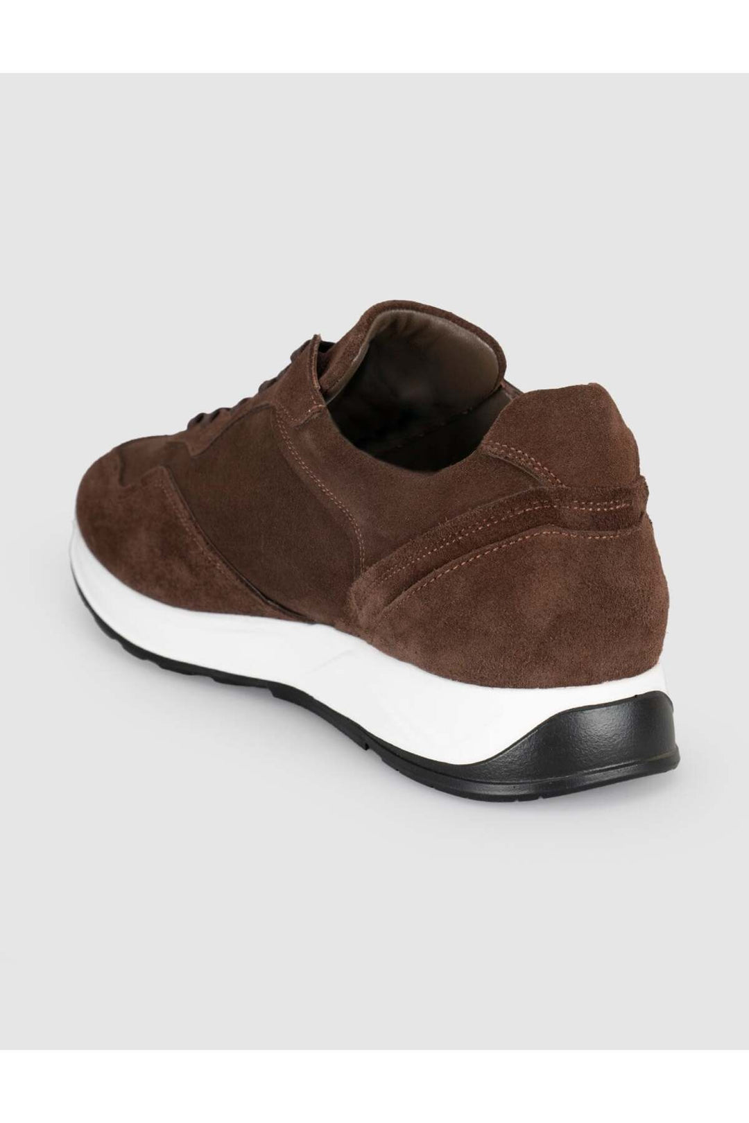 Cabani Shoes Sneakers en cuir suédé véritable pour homme marron - Marron