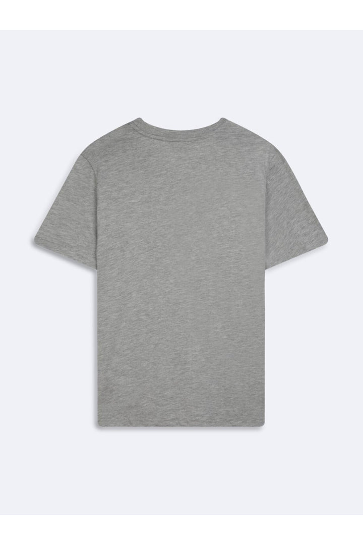 LTB T-shirt gris avec slogan imprimé - Gris