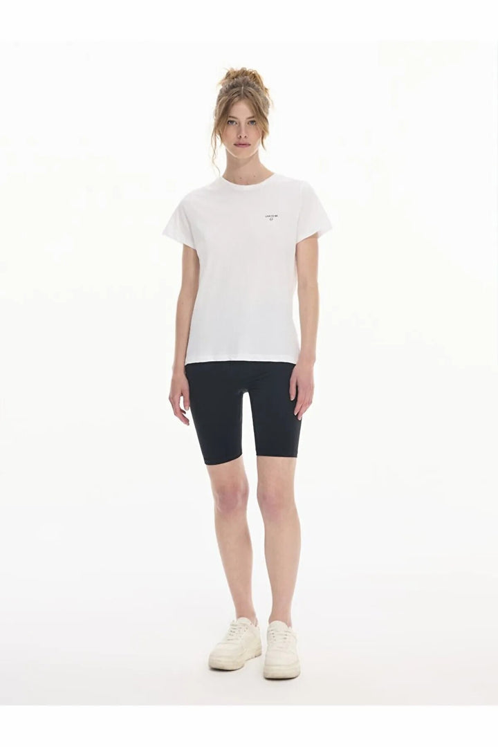 LTB T-shirt blanc Slım